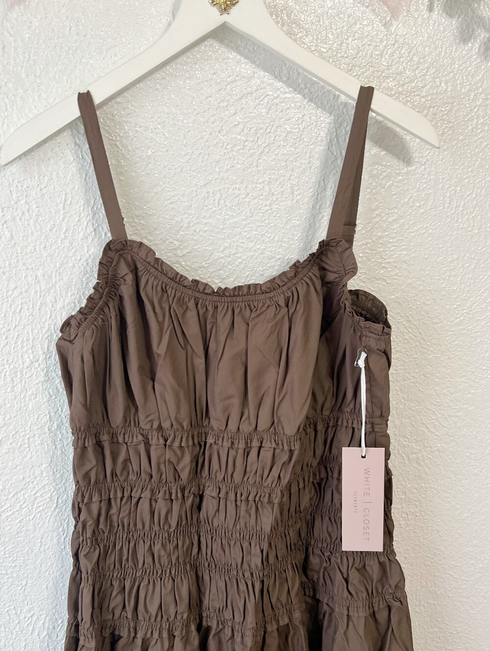 NWT White Closet Sleeveless Dropped Waist Maxi Dress Final Price No Offers - Picture 3 of 10